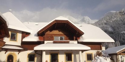 Pensionen - Haus (Haus) - sonniger Wintertag - Bio-Bauernhof Simonbauer