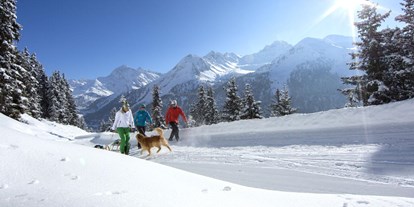 Pensionen - Parkplatz: kostenlos bei der Pension - Tirol - Winterwandern im Ötztal - Ferienwohnung der Veitenhof Niederthai Familienurlaub - Bio & Reiterhof der Veitenhof