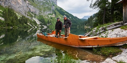 Pensionen - weitere Verpflegungsmöglichkeiten: Mittagessen - Steiermark - Ein weiteres Angebot - Fischen am Lahngangsee - Gasthof Staudnwirt