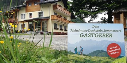 Pensionen - weitere Verpflegungsmöglichkeiten: Abendessen - Steiermark - Schladming Dachstein Card - Familien & Wander Pension Purkhardt