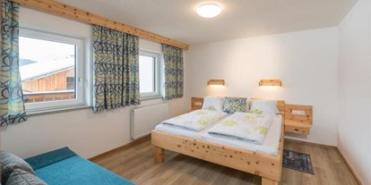 Pensionen - Umgebungsschwerpunkt: am Land - Steiermark - Schlafzimmer im Appartement Tauern - Pension Wagnerhof