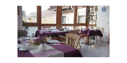 Pensionen - Steiermark - Frühstücksraum u. Aufenthaltsraum mit Wintergarten - Gästehaus Anna