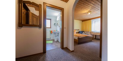 Pensionen - Langlaufloipe - Tirol - große Zimmer mit Vorraum - Haus Sarah