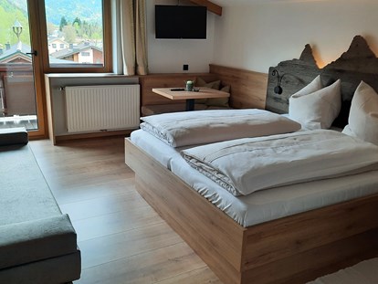 Pensionen - Umgebungsschwerpunkt: am Land - Pinzgau - Doppelbettzimmer - Gasthaus Pension Forellenstube