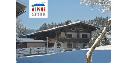 Pensionen - WLAN - Pinzgau - Im Winter ein perfekter Ausgangspunkt :  ca. 500m von der Talstation der Wildkogelbahnen entfernt und unmittelbar an der Langlaufloipe  - Gästehaus Stotter