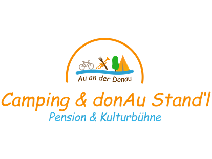 Pensionen - weitere Verpflegungsmöglichkeiten: Nachmittagskaffee - Österreich - Logo - Pension Au an der Donau