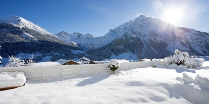 Pensionen - Vorarlberg - grandiose Bergpanorama-
Sicht - Gästehaus Sonnenhof 