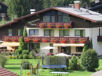 Pensionen - Umgebungsschwerpunkt: Berg - Pinzgau - Haus - Garten - Spielplatz - Sportpension Thayer