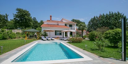 Pensionen - Garten - Pool - Villa Lena Labin