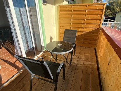Pensionen - Umgebungsschwerpunkt: Berg - Deutschland - Balkon Doppelzimmer süd - Pension am Weberhof