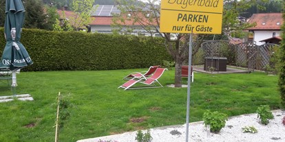 Pensionen - Parkplatz: kostenlos bei der Pension - Bayerischer Wald - Pension Bayerwald
