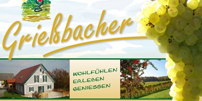 Pensionen - Thermenland Steiermark - Weinbauernhof Grießbacher