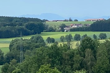 Frühstückspension: Blick in die Berge ,Landschaftsimpression - Pension am Weberhof