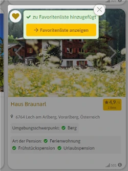 Merkliste