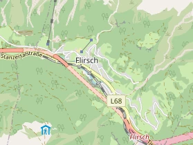 Pension auf Karte