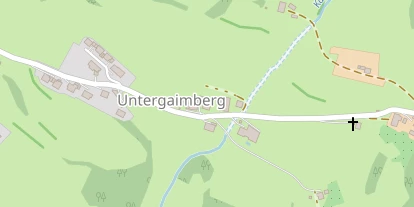 Pension auf Satellitenbild