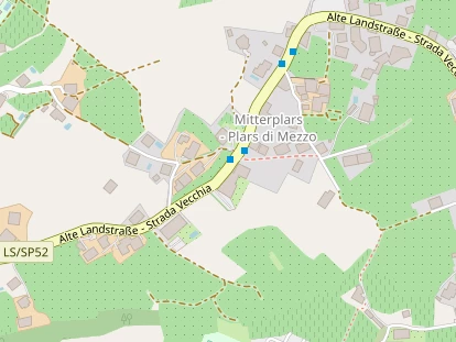 Pension auf Satellitenbild