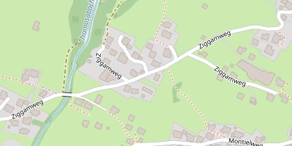 Pension auf Satellitenbild