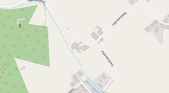 Pension auf Satellitenbild