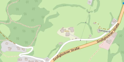 Pension auf Satellitenbild