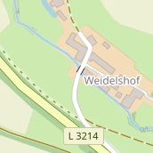 Pension auf Karte