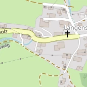 Pension auf Karte
