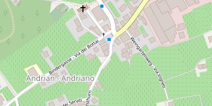 Pension auf Satellitenbild