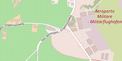 Pension auf Satellitenbild