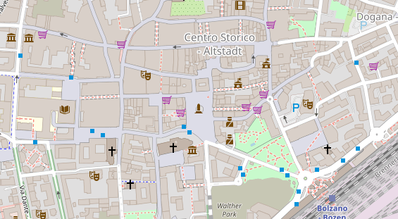 Pension auf Satellitenbild