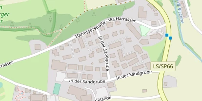 Pension auf Satellitenbild