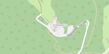 Pension auf Satellitenbild