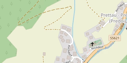 Pension auf Satellitenbild