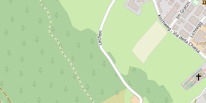 Pension auf Satellitenbild