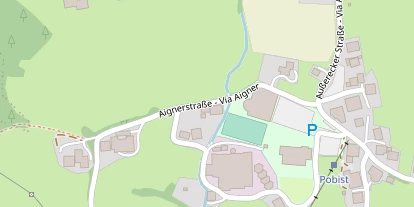 Pension auf Satellitenbild