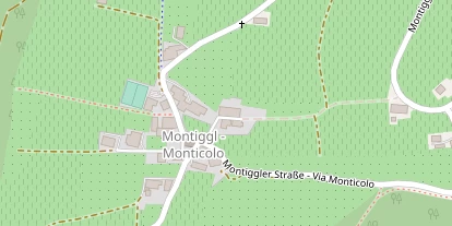 Pension auf Satellitenbild