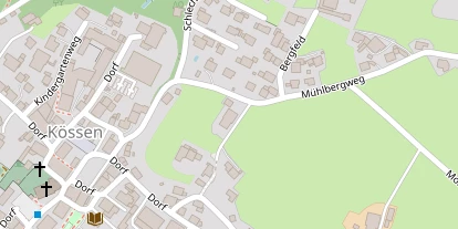 Pension auf Satellitenbild