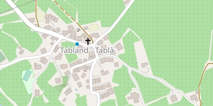 Pension auf Satellitenbild