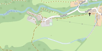 Pension auf Satellitenbild