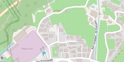 Pension auf Satellitenbild