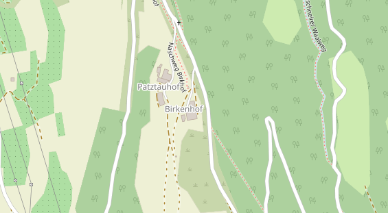 Pension auf Satellitenbild