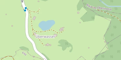 Pension auf Satellitenbild