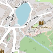 Pension auf Karte