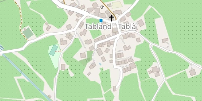 Pension auf Satellitenbild