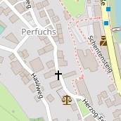 Pension auf Karte
