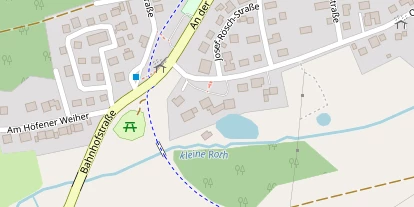 Pension auf Satellitenbild