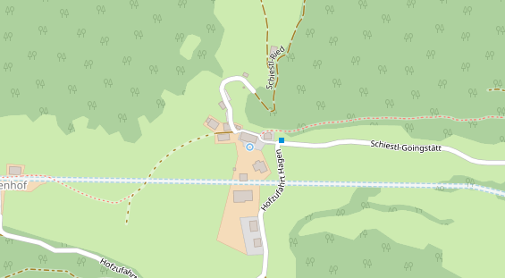 Pension auf Satellitenbild