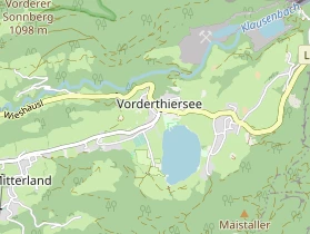 Pension auf Karte