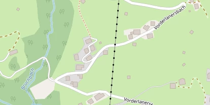 Pension auf Satellitenbild