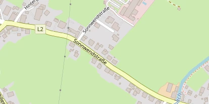 Pension auf Satellitenbild
