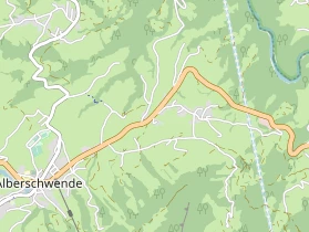 Pension auf Karte
